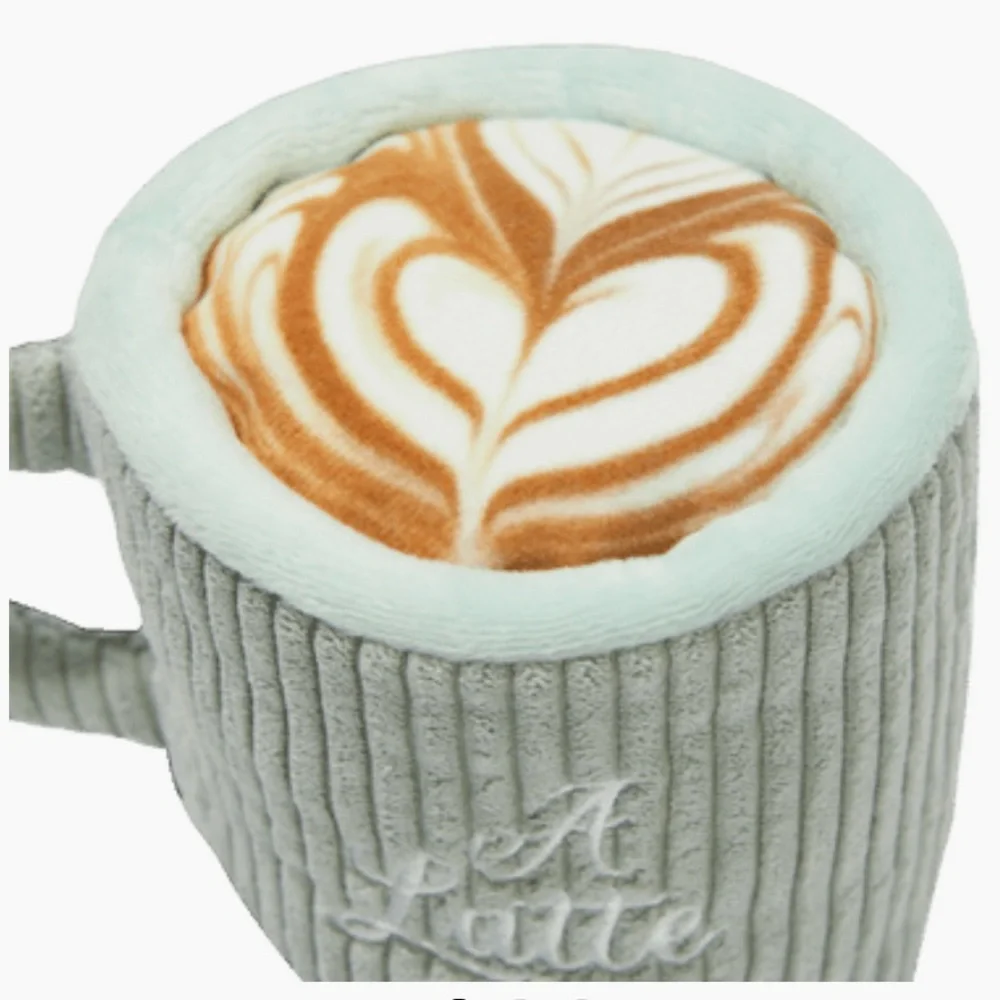 Green Latte Cup Plush dog Toy